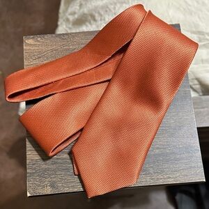 Elegant Orange Men's Tie